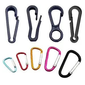 hooks clips choice for microfiber cloth keychain