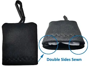 Double Sides Sewn cloth pouch