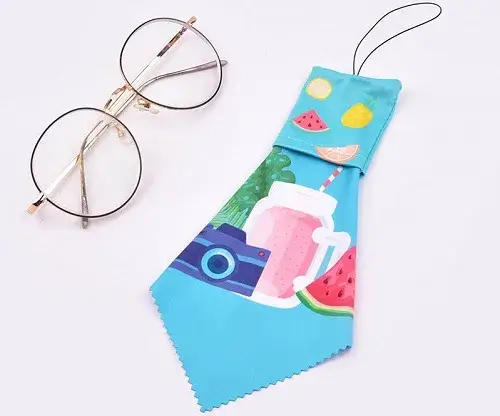 Microfiber Cloth Keychain